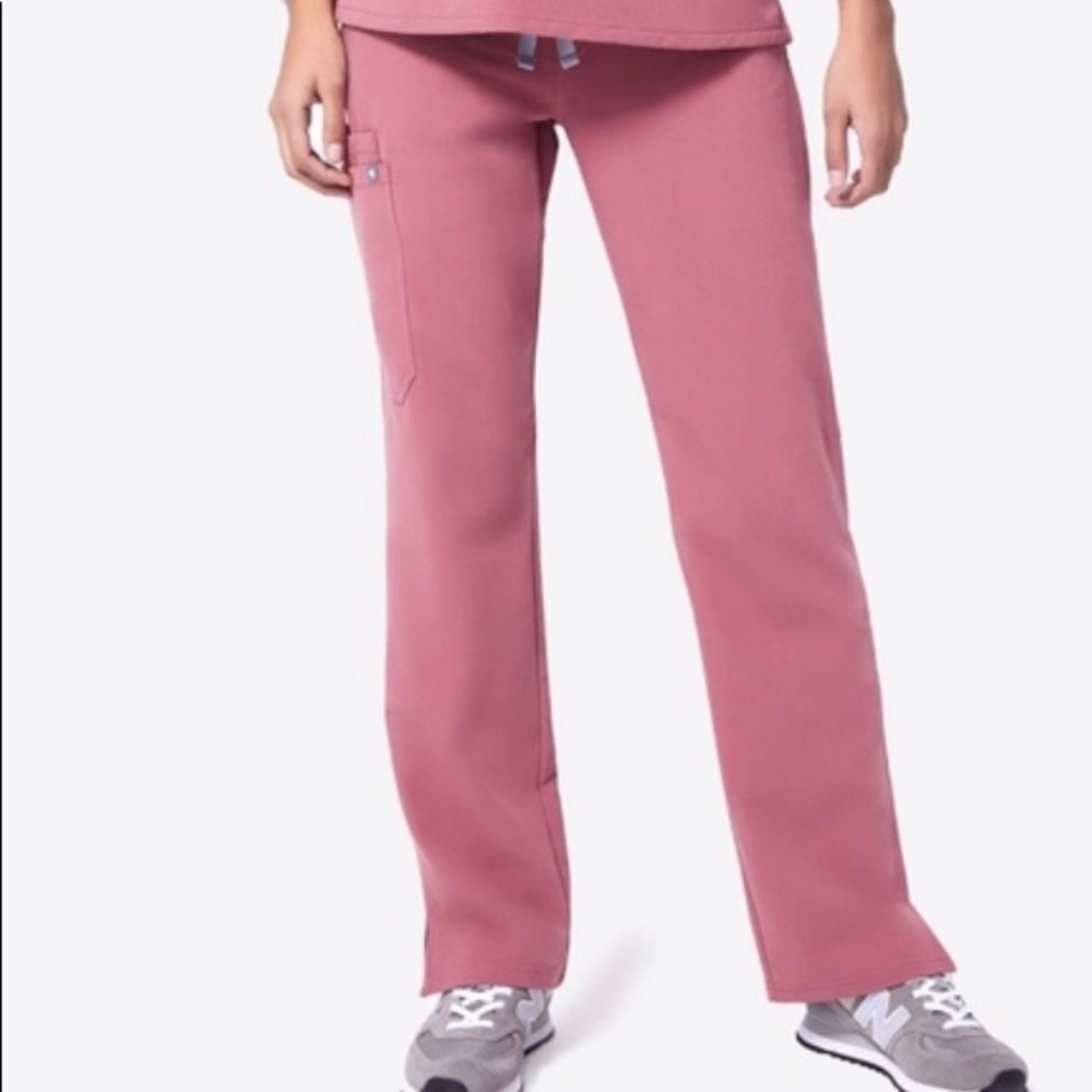 Kade cargo scrub pants mauve
